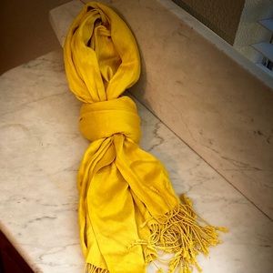 Bright Yellow Scarf